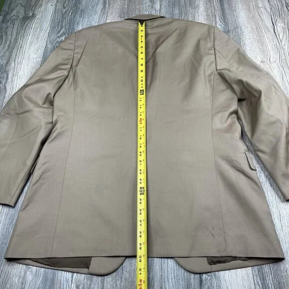 Brooks Brothers Blazer Mens 41R Vitale Barberis Canonico Fitzgerald Italy